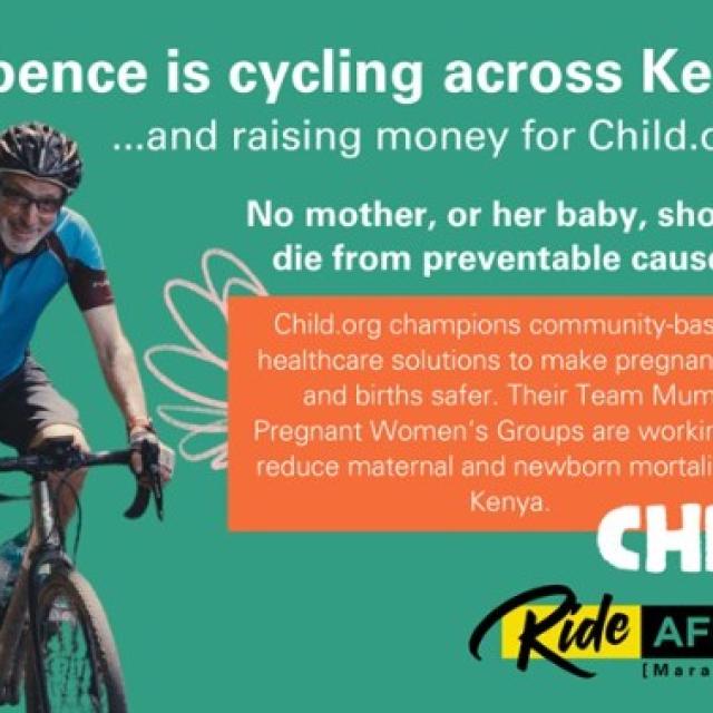 Spencer Barnshaw is raising money for Child.org International